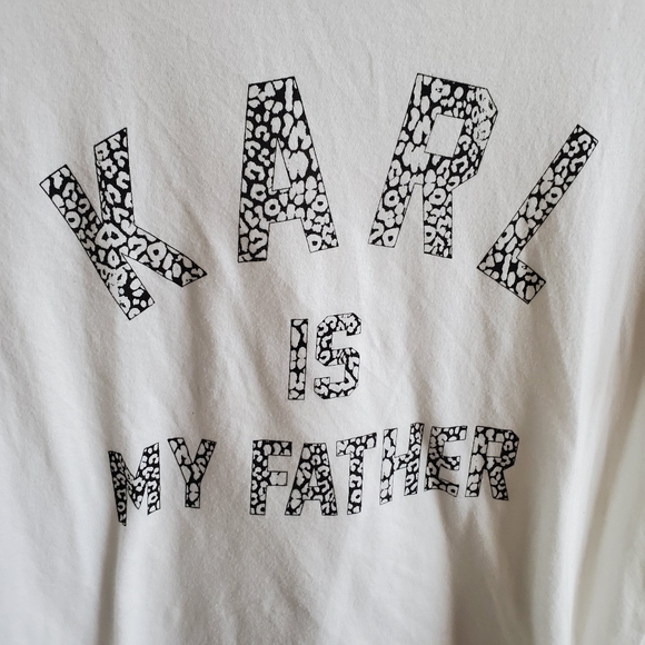 Eleven Paris Karl Is My Father Tee - Picture 3 of 8